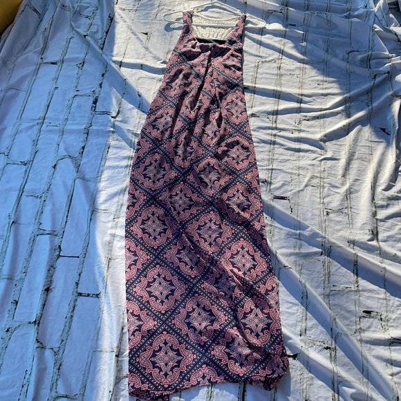 Maurices Maxi Dress with Crocheted Back - Picture 5 of 6